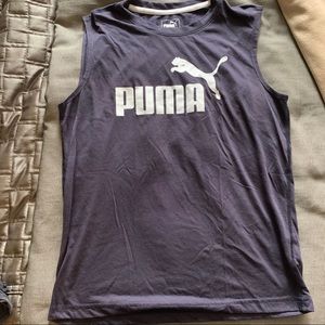 Puma muscle T sleeveless tank shirt small